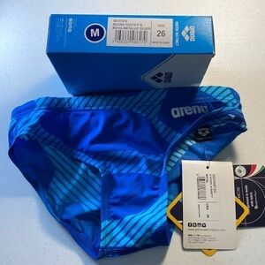 NEW with tags in box Arena youth swim suit brief size 26
